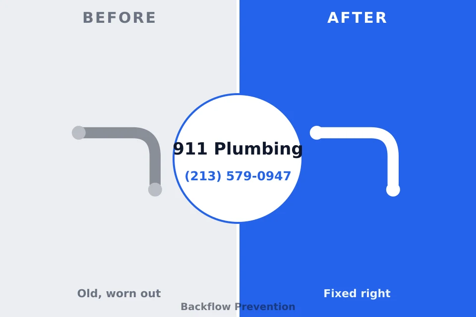 Before and after: plumbing repair San Elizario, TX